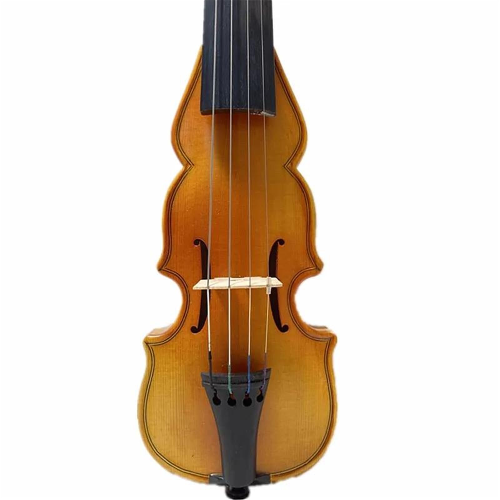 Mini Violín De 7 3/4 Pulgadas Violín Principiantes | Hecho a mano, portátil y con un tono hermoso y claro.