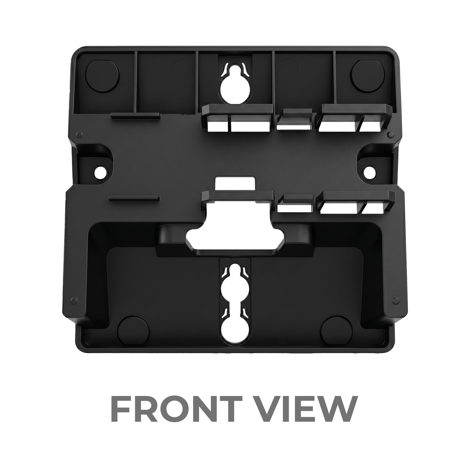 Soporte de pared de polietileno para teléfonos de escritorio Polycom VVX 150/250 solamente, 89D19AA, diseñado para un ajuste seguro, ideal para estaciones de trabajo sin desorden, mejora la