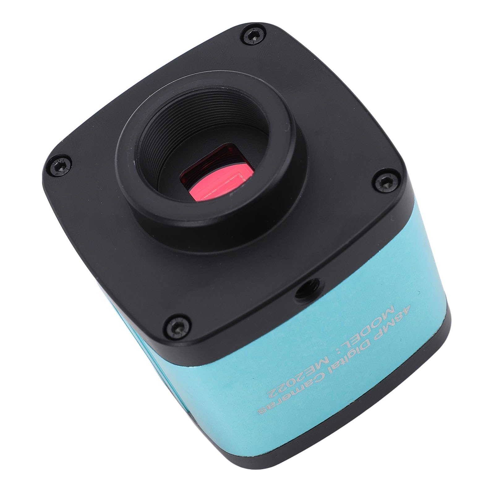 C Cámara de Microscopio de Montaje, Cámara de Microscopio Electrónico 48mp 4k 1080p Interfaz Multimedia Multimedia USB2.0 Salida 5X Cámara de Microscopio Industrial de Zoom
