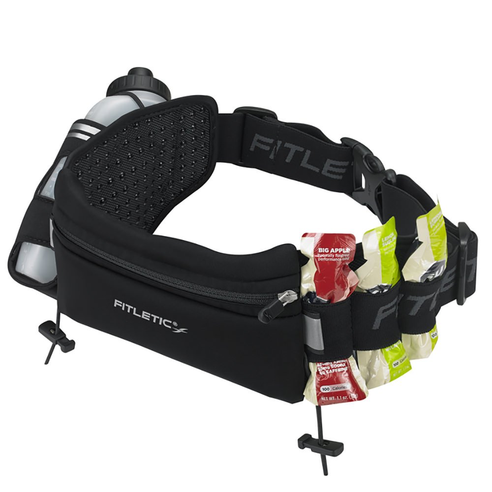 Fitletic HD12 Ceinture d'hydratation Noir 360 ML