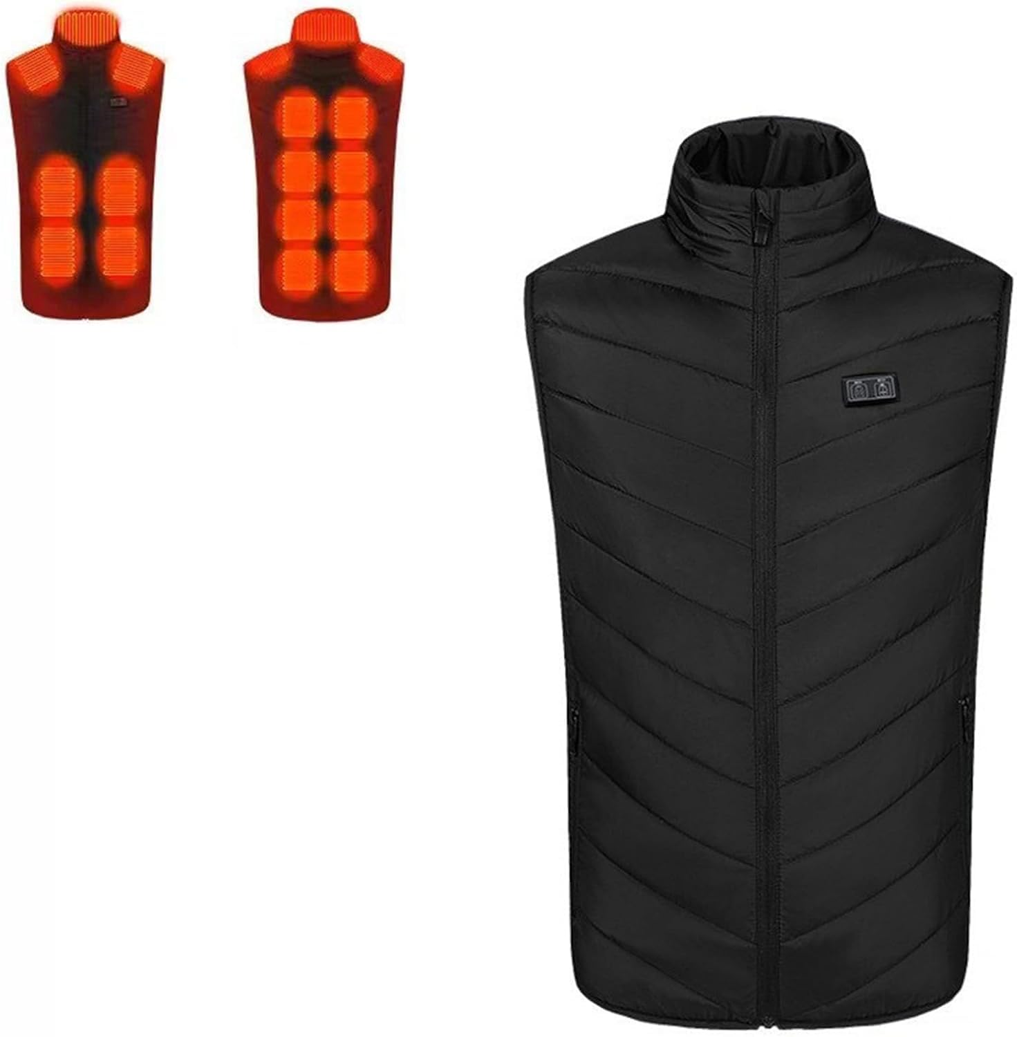 Chaleco calefactable inteligente para evitar el frío lumbar y muscular talla XL