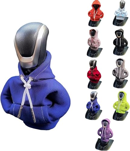 Dukebo Mini cubierta de cambio de engranajes de coche con capucha cubierta de cambio de engranajes del coche, accesorios interiores, perillas de