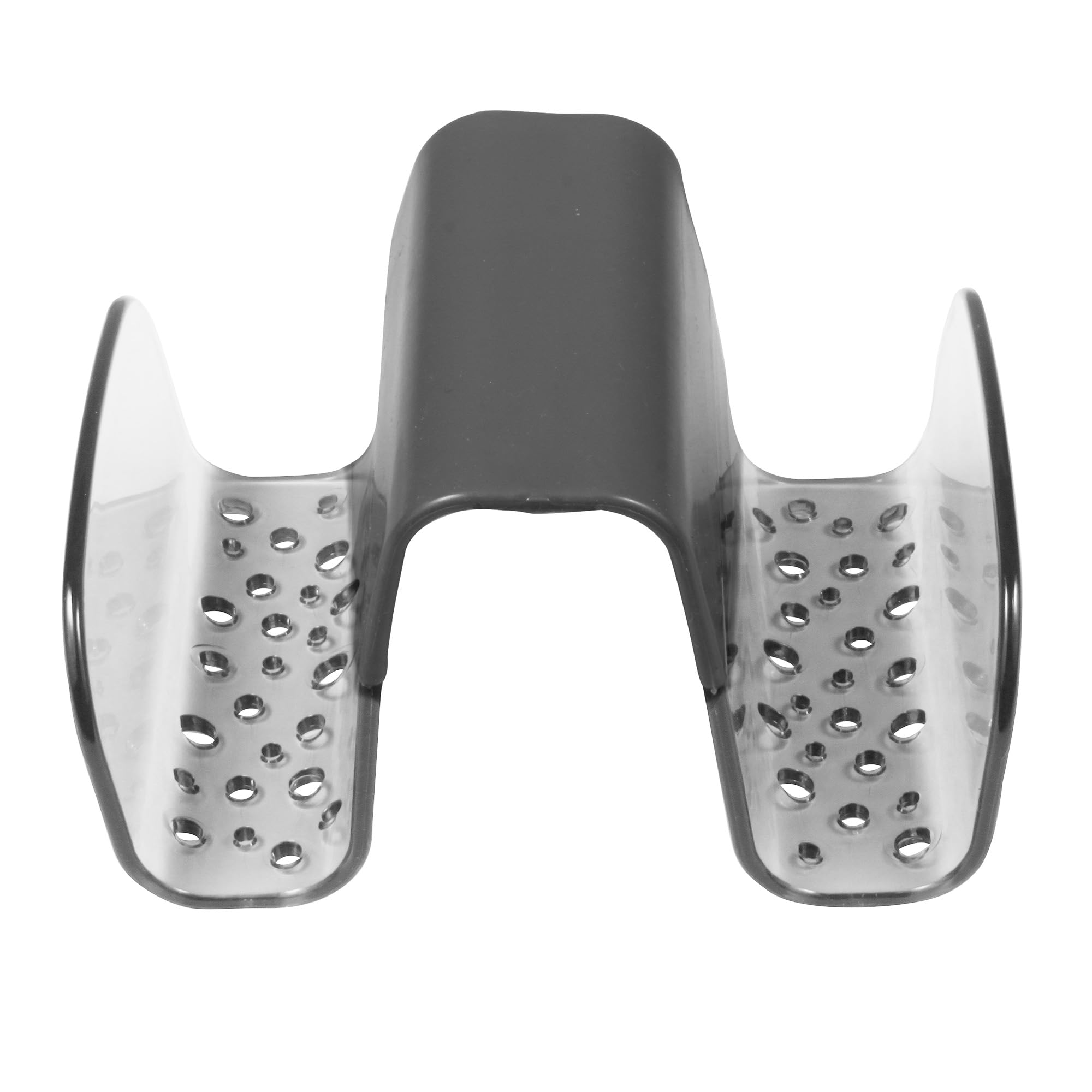 Spectrum Sink Saddle for Kitchen Sink Gray Slate Tint Sponge and Brush Holder Organizer Dish Brush and Sponges