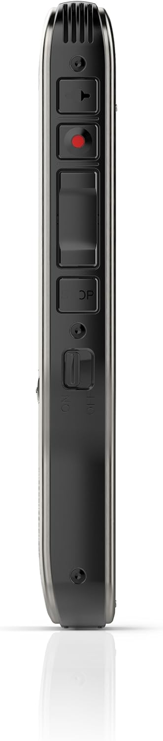 Philips DPM6000 Digital Pocket Memo Voice Recorder with Push Button Operation : Electronics