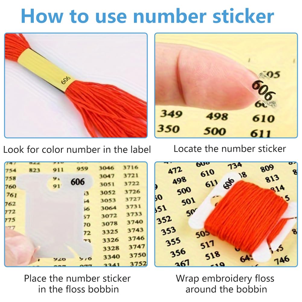 150 Bobines De Fil à Broder Plastique Vert Vif - Pour Point De Croix Et Broderie - Marque Uxcell