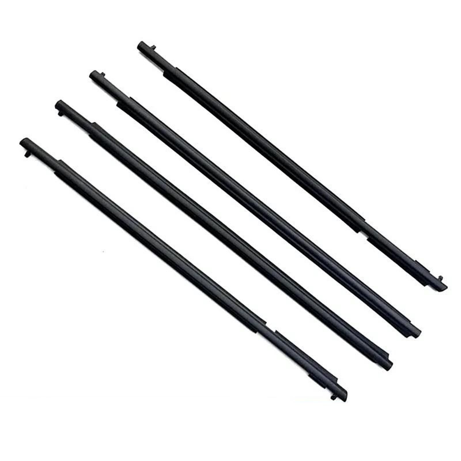 Striscia Tenuta Portiera 4 Pezzi/set Guarnizioni Vetri Porte E Finestre Auto Strisce Decorative Tenuta Accessori Per Toyota Per Prado 2010-2018 Guarnizioni