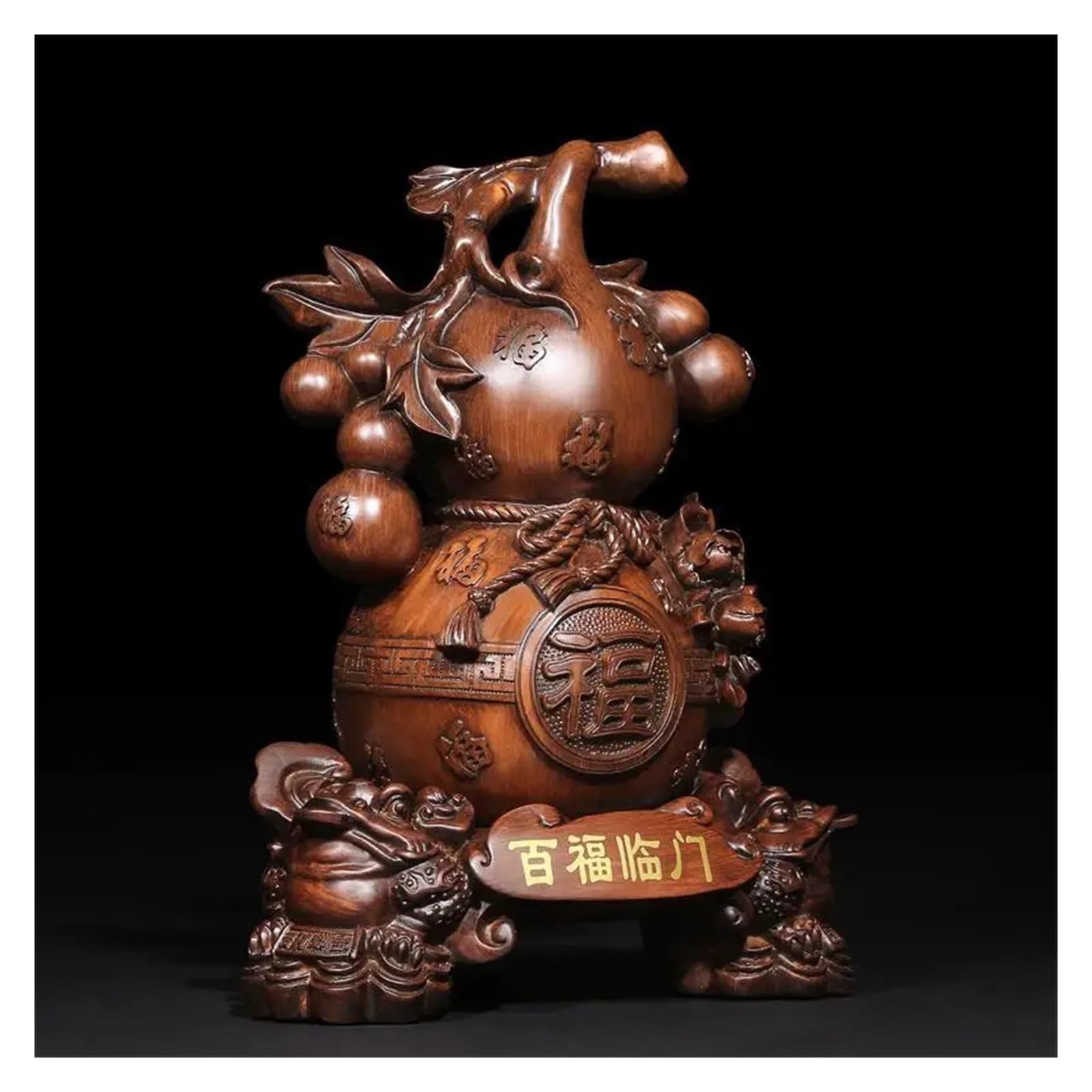Gourde de fortune en or cadeau de pendaison de crémaillère