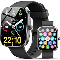 Nuovo Smartwatch Uomo Donna, 100+ Sportive Fitness Tracker con Sonno Contapassi Cardiofrequenzimetro