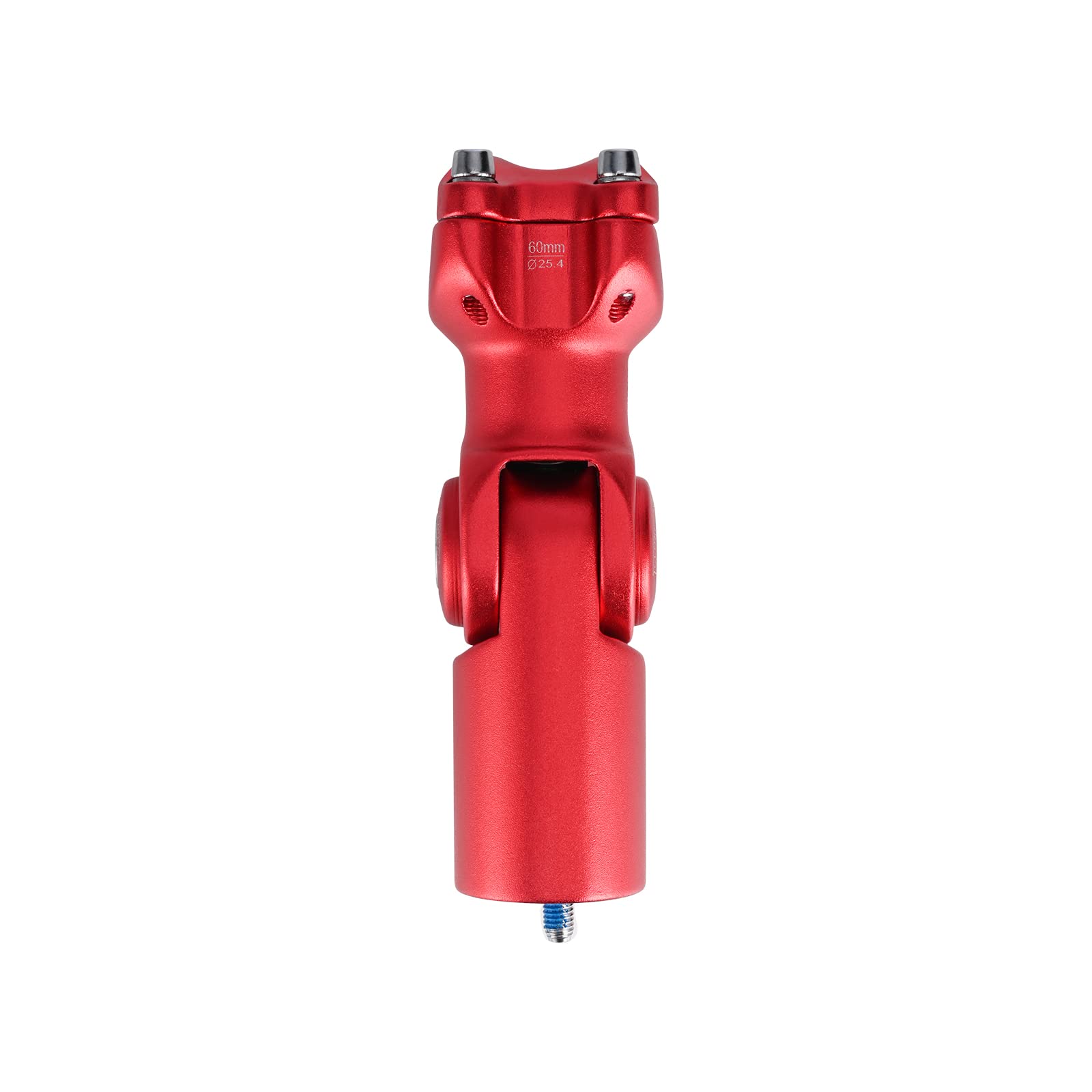 CYSKY Potence de guidon de vélo de montagne réglable de 0 à 90 degrés de 60 mm pour VTT, vélo de route, BMX, vélo de ville