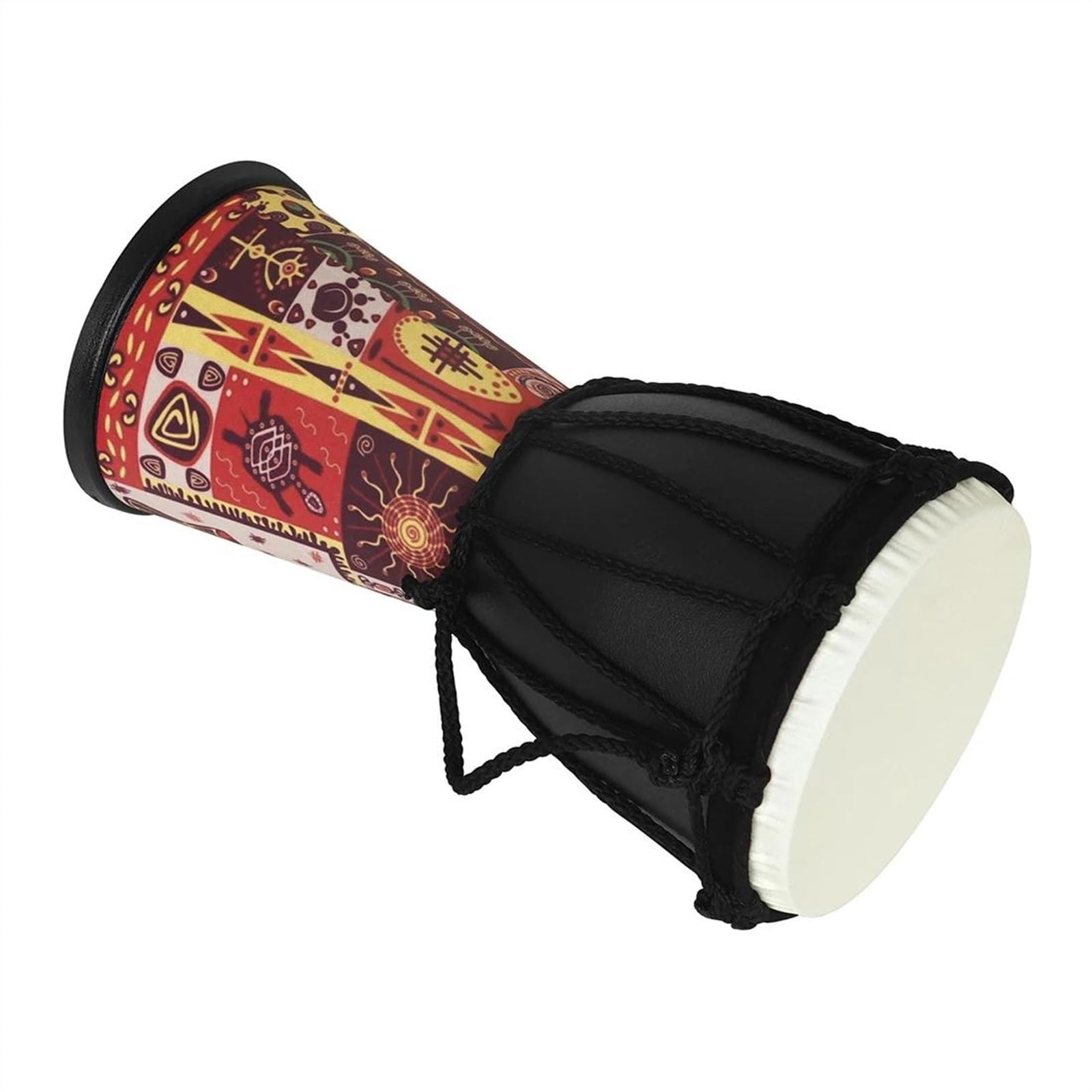 Profesjonalny Djembe 4-calowy Profesjonalny Przenośny Bęben Ręczny ABS Djembe Kolorowy Instrument Perkusyjny Dla Początkującego Perkusisty