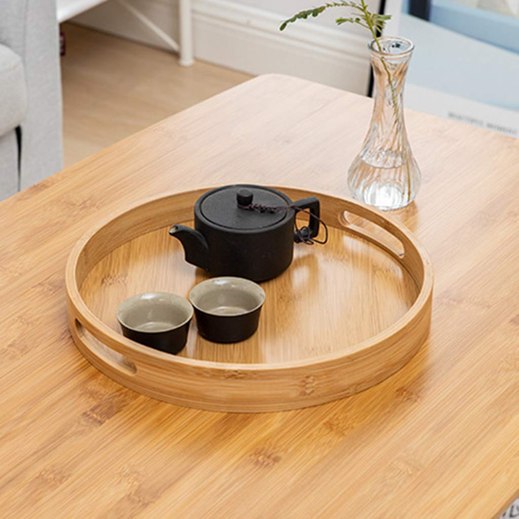 Plateau japonais en bois pour le rangement et l'affichage des cristaux, texture naturelle élégante, surface lisse, plateau de service polyvalent, parfait pour la salle à manger de chevet et la