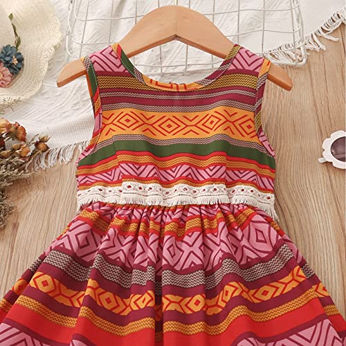 Vestido de algodão para bebês meninas com personalidade vestido de verão fofo suéter para crianças (