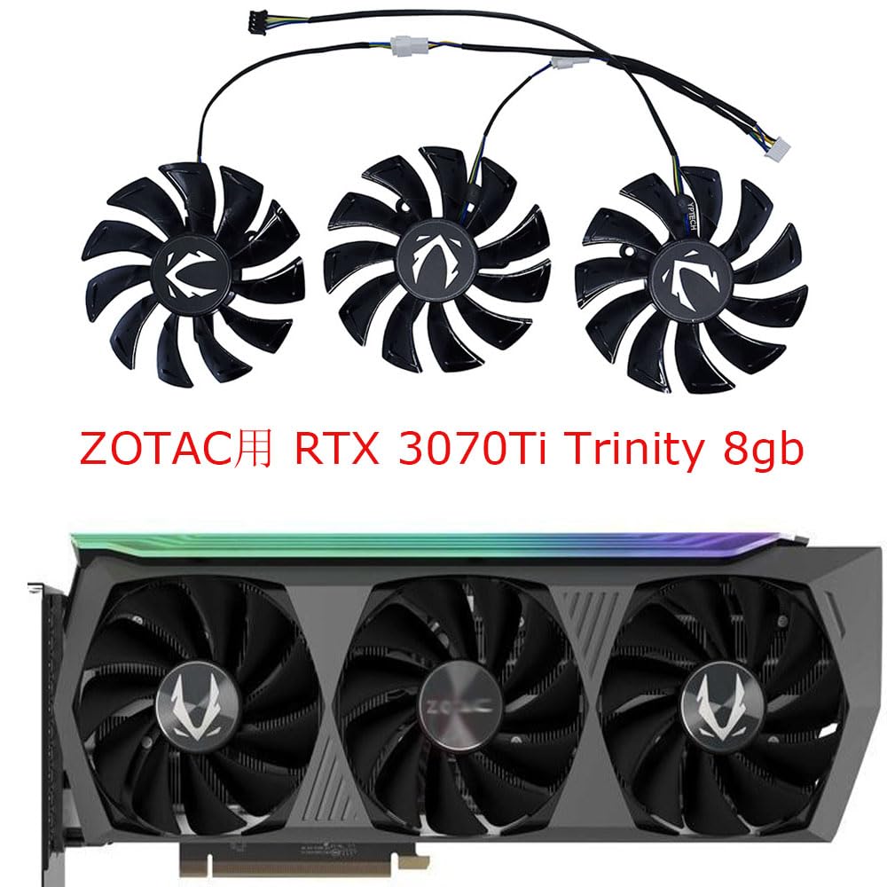 Amazon.co.jp: GA92S2U,グラボ GPU ファン ZOTAC用 2080Ti AMP GAMING