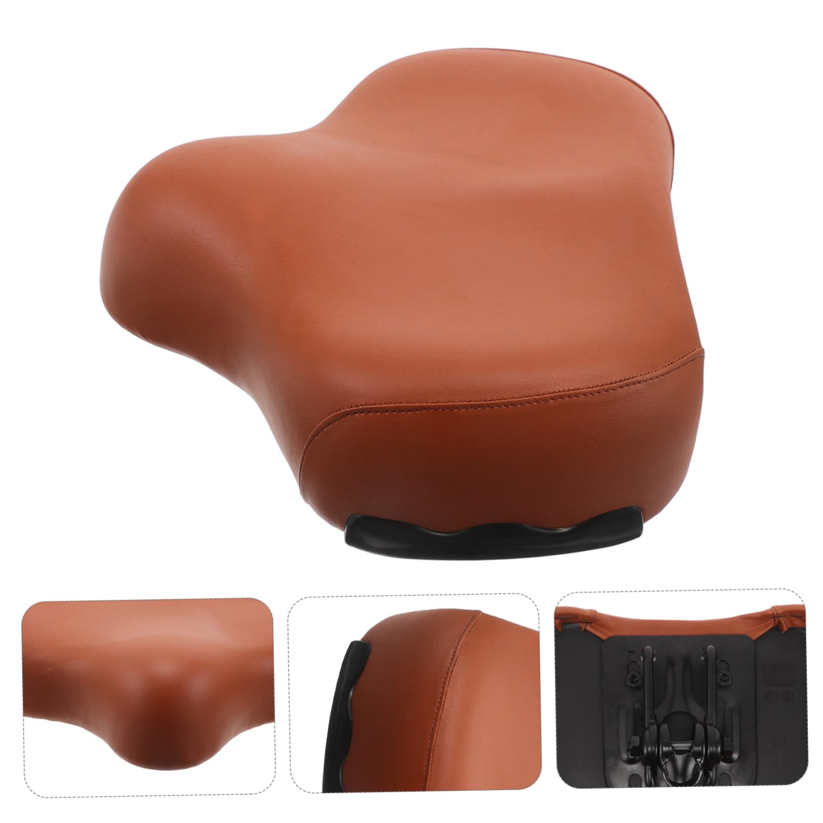 SUPVOX Cojín Asiento Bicicleta Estática Ergonómico Compatible con Bicicletas Indoor Funda Acolchada Cómoda para Entrenamiento Casa Mejora Confort y Reduce Presión Caderas