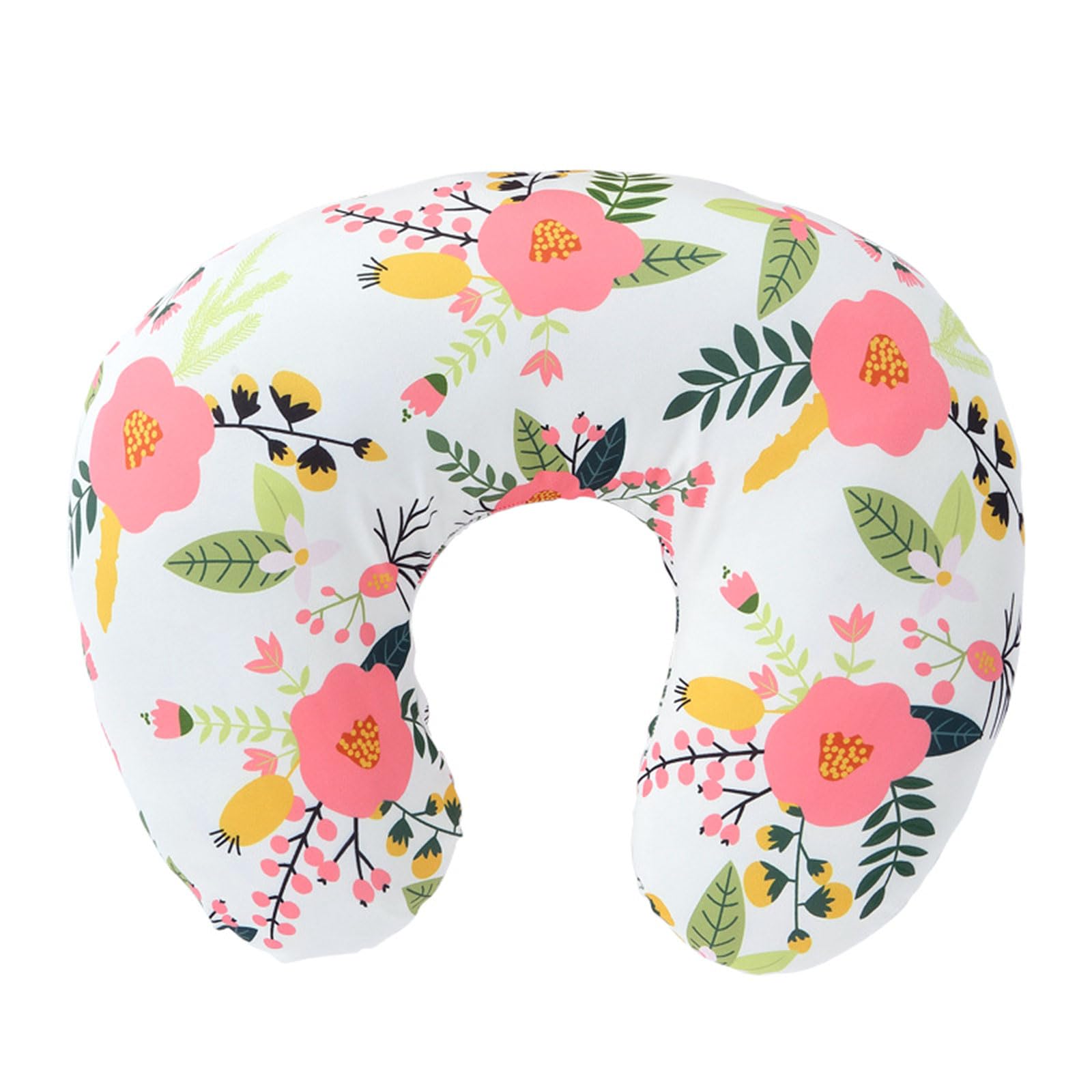 X-Institute Baby Nursing Pillow Cover Breathable Nursing Mom Breastfeeding Pillow Cover Removable U-Shape Nursing Pillow Slipcover Nursing Pillow Cover For Baby Boy Neutral
