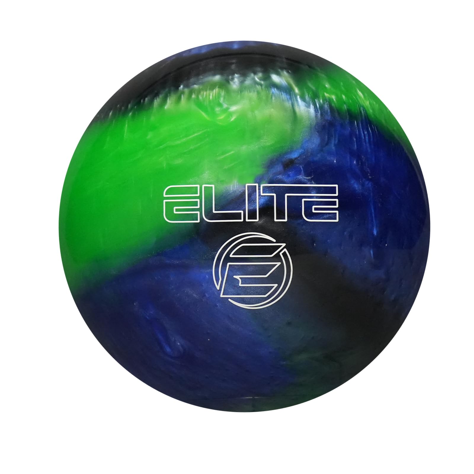 ELITEPre-Drilled Star Polyester Bowling Ball - Great for Spare Shooting League or Straight Bowlers Beginner Entry Ball