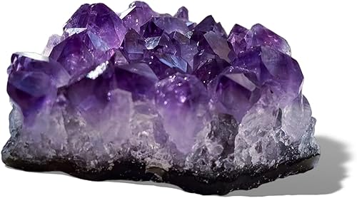 Miniatura 8 de Racimos de amatista cruda, geoda de amatista natural a granel, 1.1 libras, piedras preciosas y cristales, espécimen de piedra para brujería