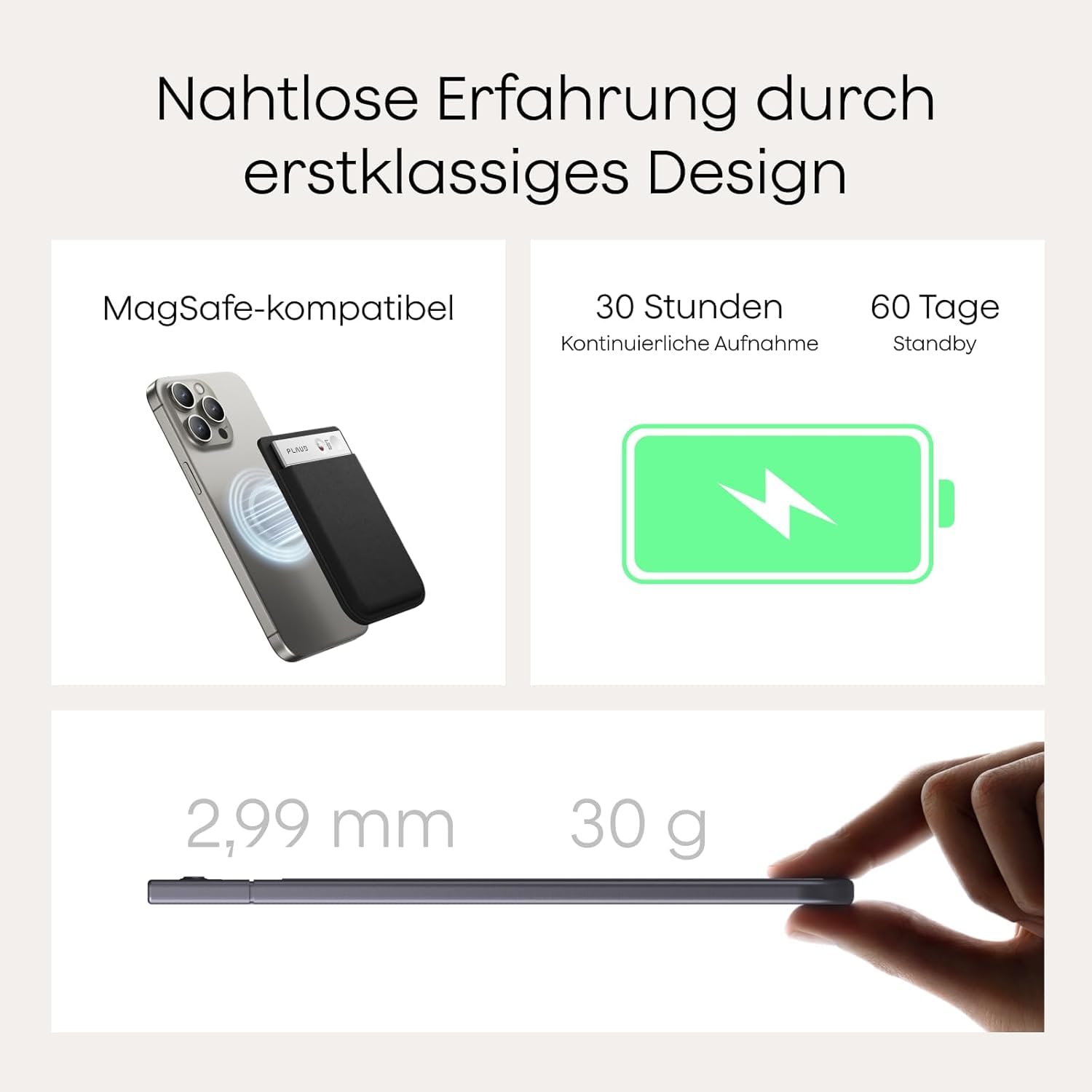 Plaud Note KI Digitales Diktiergerät mit Hülle - 64 GB Aufnahmegerät mit KI-Technologie zum Transkribieren und Zusammenfassen, Profis & Teams One-Touch-Aufnahme (Schwarze Note mit schwarzer Hülle)