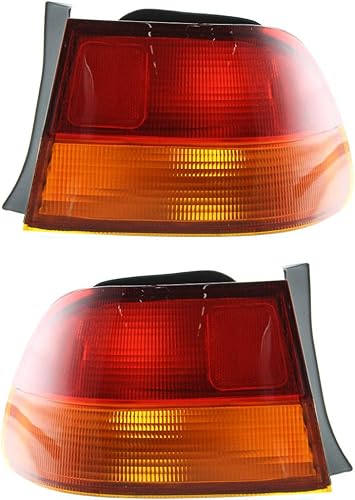 Miniatura 8 de Para Honda Civic Coupé Conjunto de luz trasera 1999 2000 lado del conductor exterior HO2818110  33551S02A51