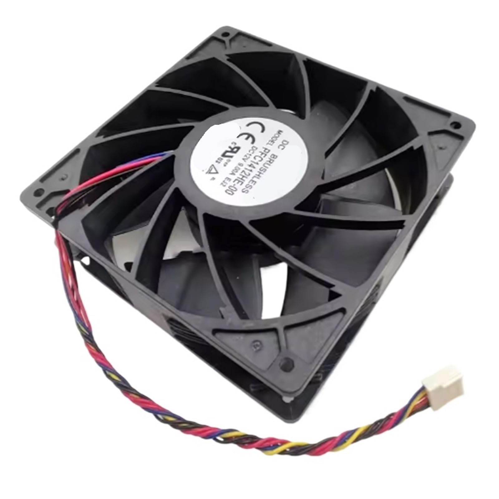 YMUGUEGH PFC1412HE-00 12v 9.00A 140x140x38mm 14038 108W 14CM 380CFM E10 fan