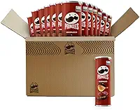 Pack Salgadinho Batata Frita Pringles Churrasco 109g com 18 unidades