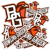 Desert Cactus Bowling Green State University Sticker Falcons B Talons Up Vinyl Decals Laptop Water Bottle Car Scrapbook Sheet T1 (Type 1-1)