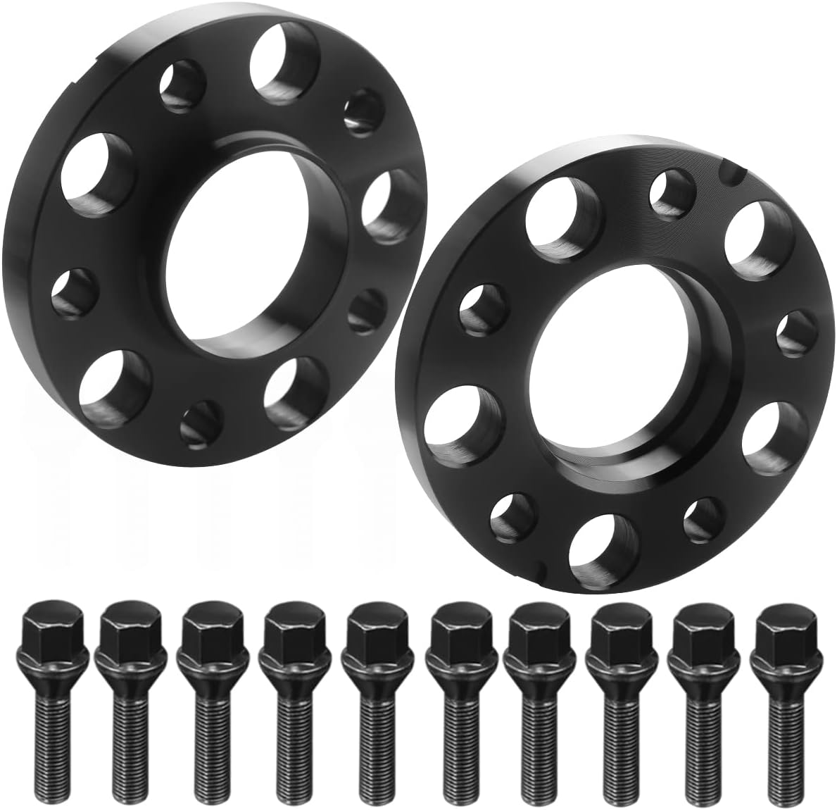 GAsupply 2PCS Wheel Spacers 5x120mm, 20mm Hubcentric