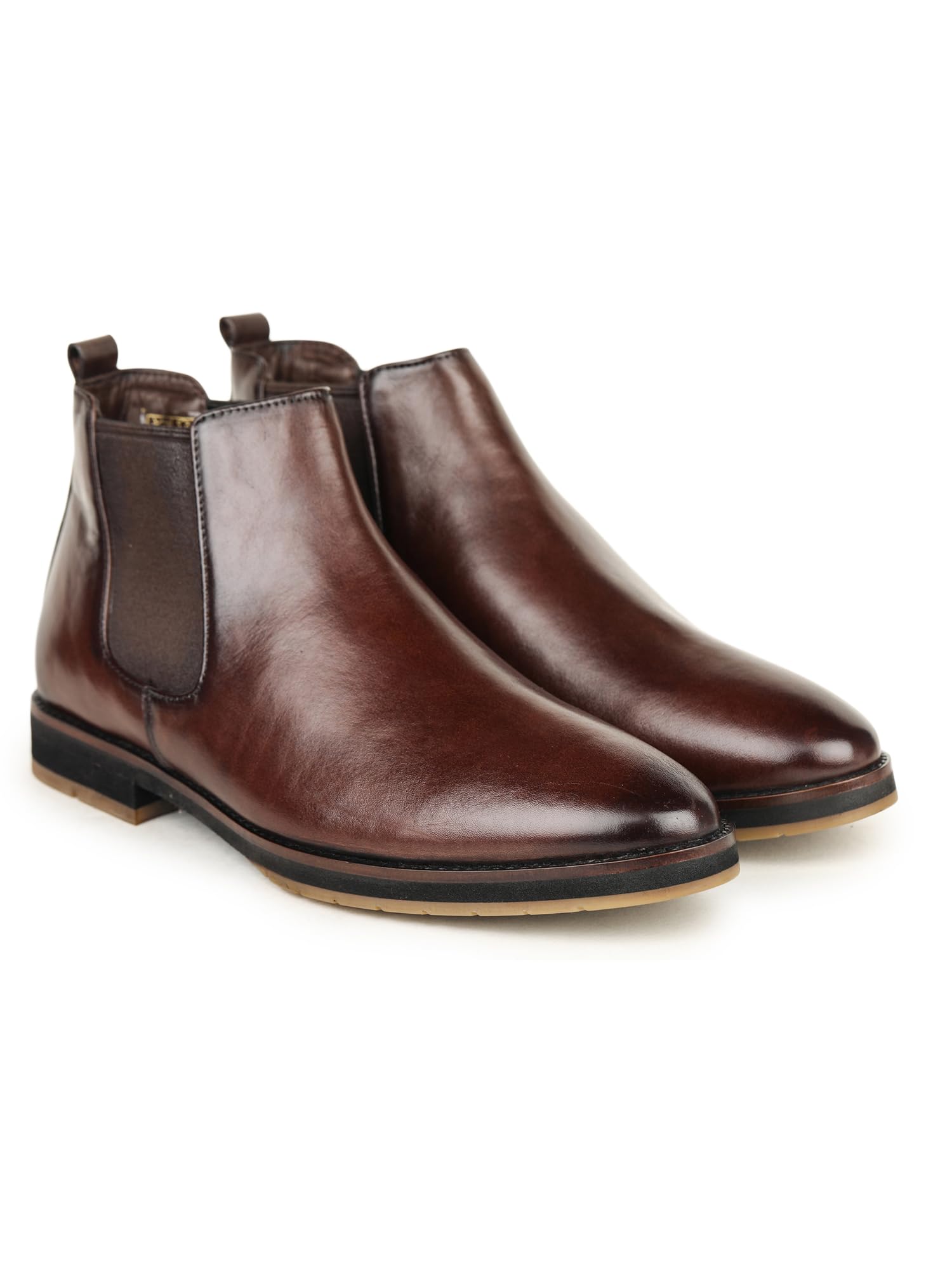 BRITMEN Original Leather Chelsea Boots For Men B-10543 | Memory Cushion Insole Padding With Odour Resistant Technology (Brown, 10) (B0CRSQPC72) Amazon Price History, Amazon Price Tracker