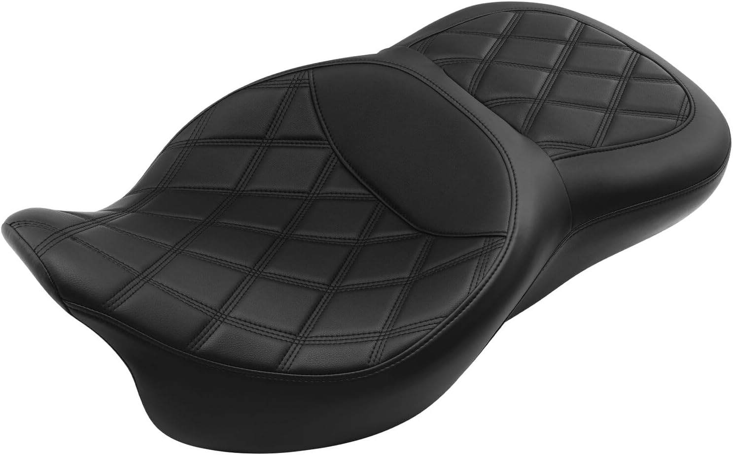 TCMT Driver Passenger Pillion Seat Fit For Harley 2009-2023 Touring Road King Street Glide Road Glide Electra Glide Tri Glide Ultra Classic