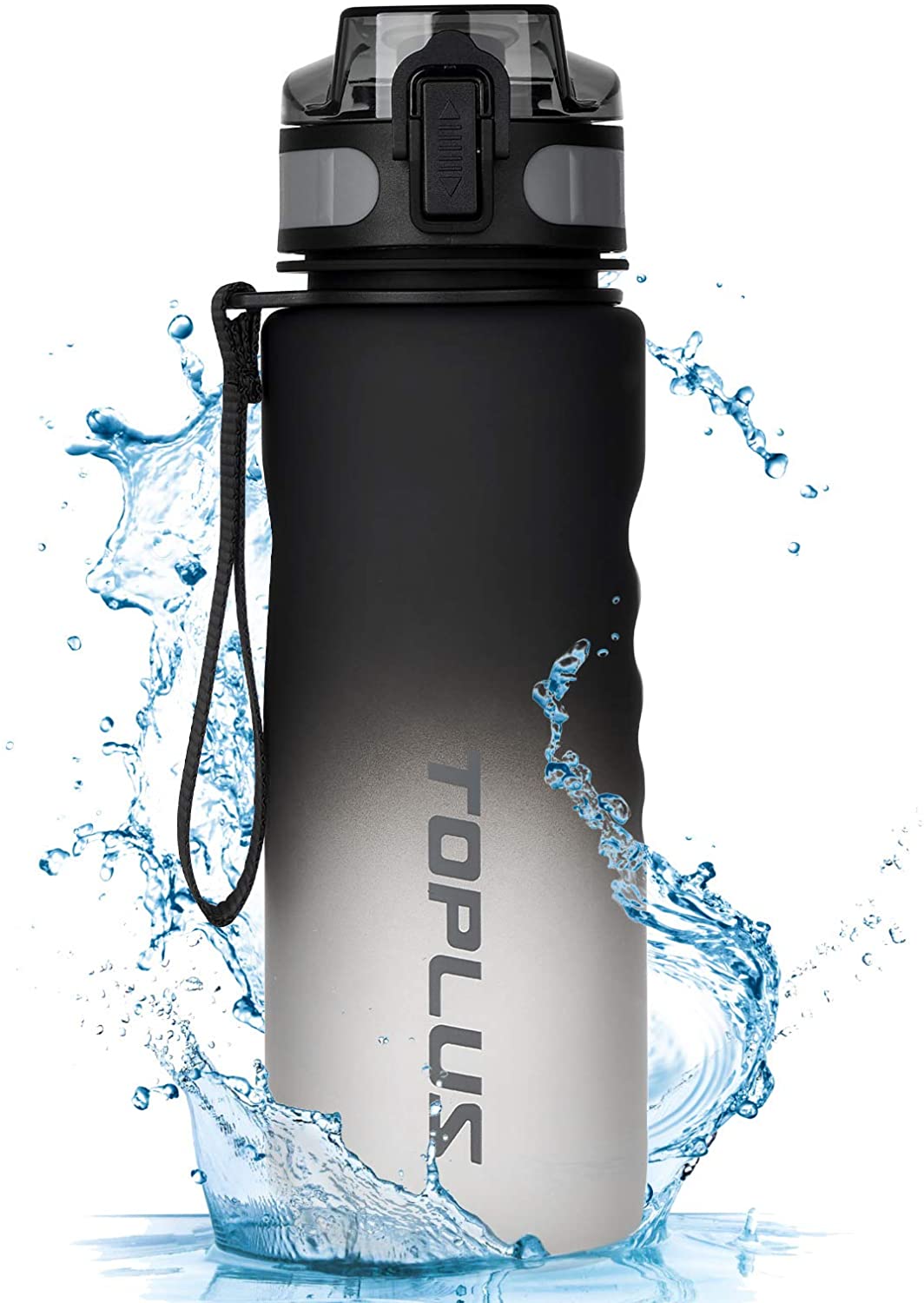 TOPLUS Trinkflasche 1 Liter – BPA-frei, Robust & Ideal Für Sport, Outdoor & Büro