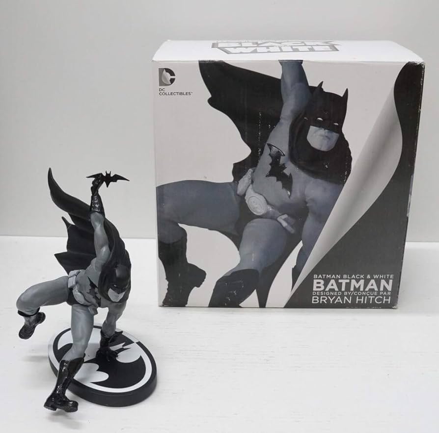Batman Black & White フィギュア Amazon.com: McFarlane Toys - DC Direct Batman Black & White