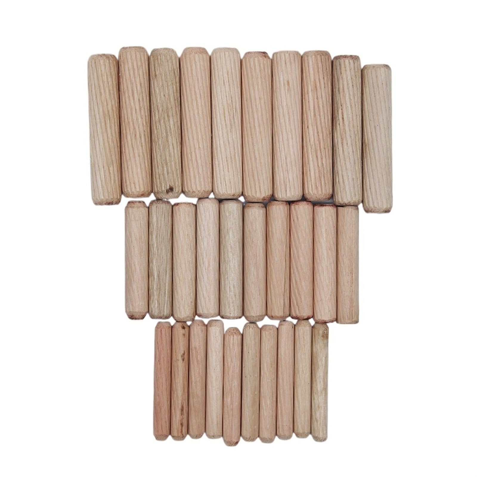 Holzdübel, 300 Stück Stifte M6 M8 M10 Holzdübel Dübelstangen Set, konische Handwerk Hartholzdübel für Möbelreparatur und Befestigung Handwerk