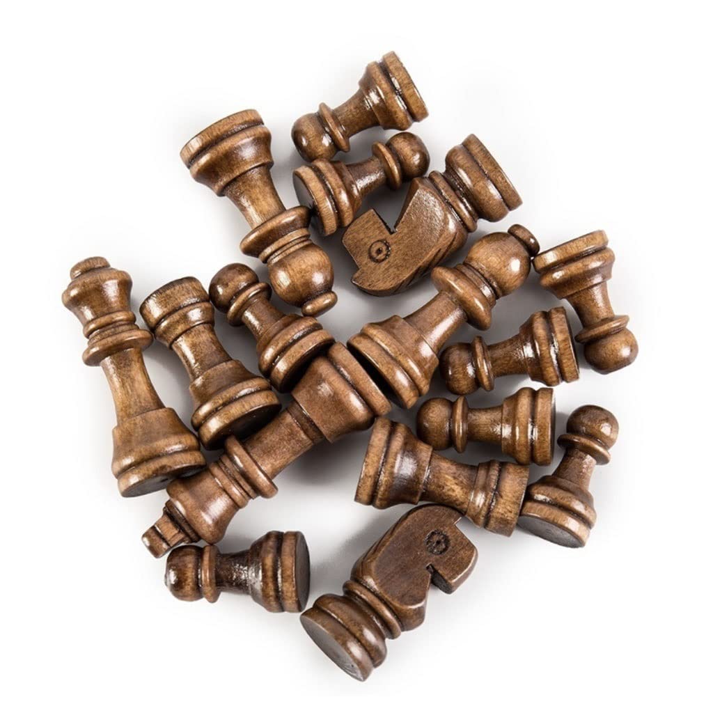 Giochi Tavolo Set di Scacchi, Set in Legno Pieghevole, Gioco da Tavolo 3 in 1 for Adulti e Bambini (Scacchi, Backgammon, Dama), Pezzi in, 5 Taglie Scegliere Interni Esterni(9.5 * 9.5inch)