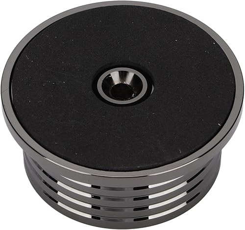 Miniatura 9 de Estabilizador de registro, estabilizador de peso de grabación de aluminio con nivelación de burbujas para reproductor de discos LP 50Hz,