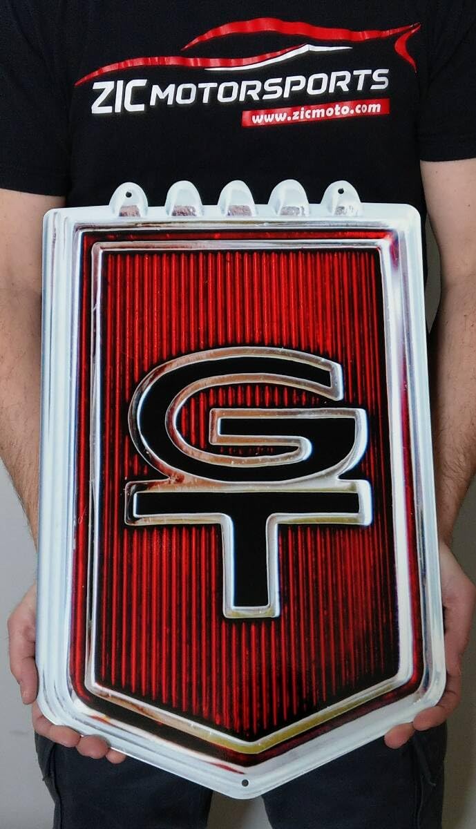 Amazon.com: ZIC Motorsports 1965 Ford Mustang GT Fender Emblem