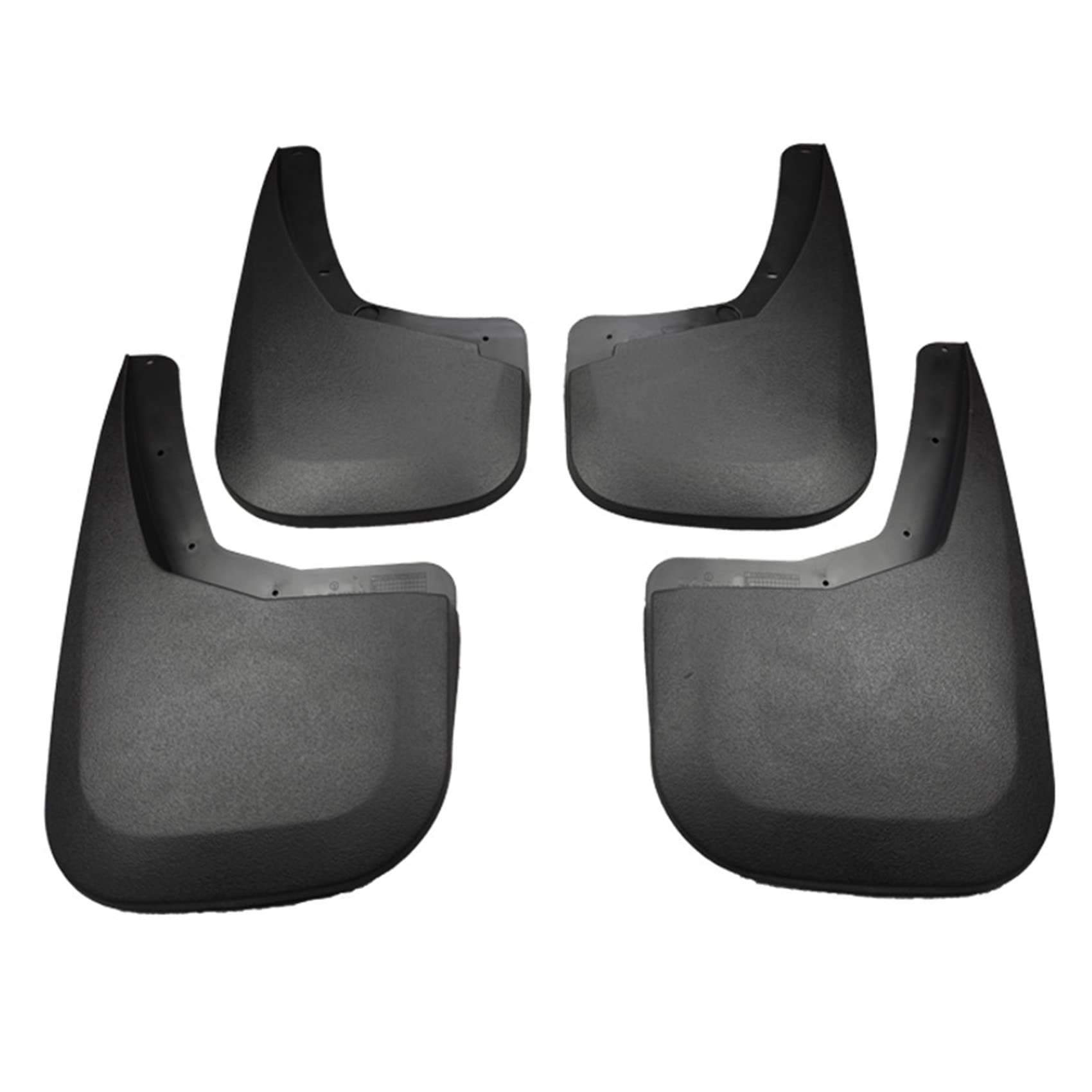 Paraspruzzi Auto Parafanghi Guardia Kit per C-hevrolet Silverado 2007-2013, Anteriore Posteriore Parafango Set Protezione Car Accessorio Protettivo Decorativo con vite, 4 Pezzi