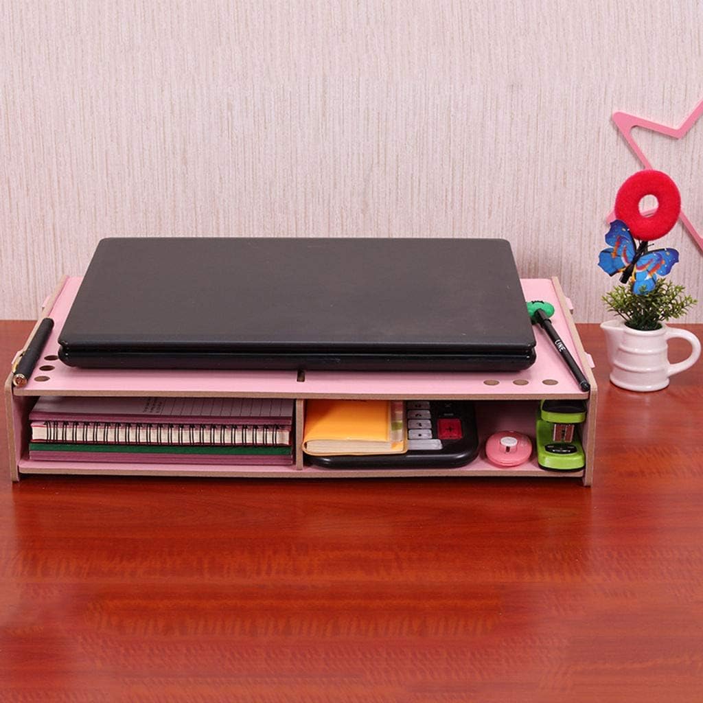 Monitor Stand Wood Ergonomic Screen Laptop Stand Screen Stacker With