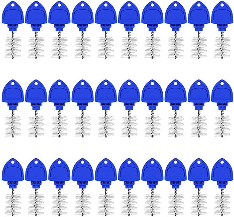 30 Beer Faucet Tap Plug Brush for Beer Faucet Plug Draft Beer Tap Cover Tap Plugs Beer Brush Plugs Beer Faucet Brush Caps Cover Beer Faucet Kegging Tap Cleaning Brush- 30 Pack keg Beer Tap Brush Plug
