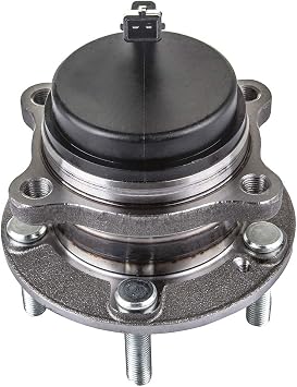 512326 FWD محمل العجلات الخلفية وتجميع المحاور للفترة 2007-2016 لـ Hyundai Santa Fe 2013-2016 لـ Hyundai Santa Fe XL 2007-2012 لـ Hyundai Veracruz 5 -Lug with Wheel Speed Sensor 1 Pack