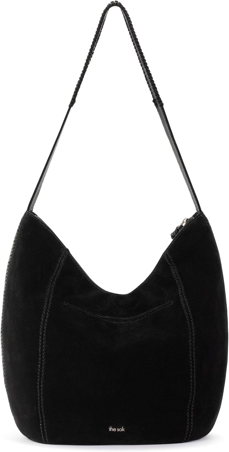 The Sak Sequoia Hobo Bag - Premium Large Leather Women's Handbag for Everyday & Travel - Durable Purse With Zipper Pocket - Image 4