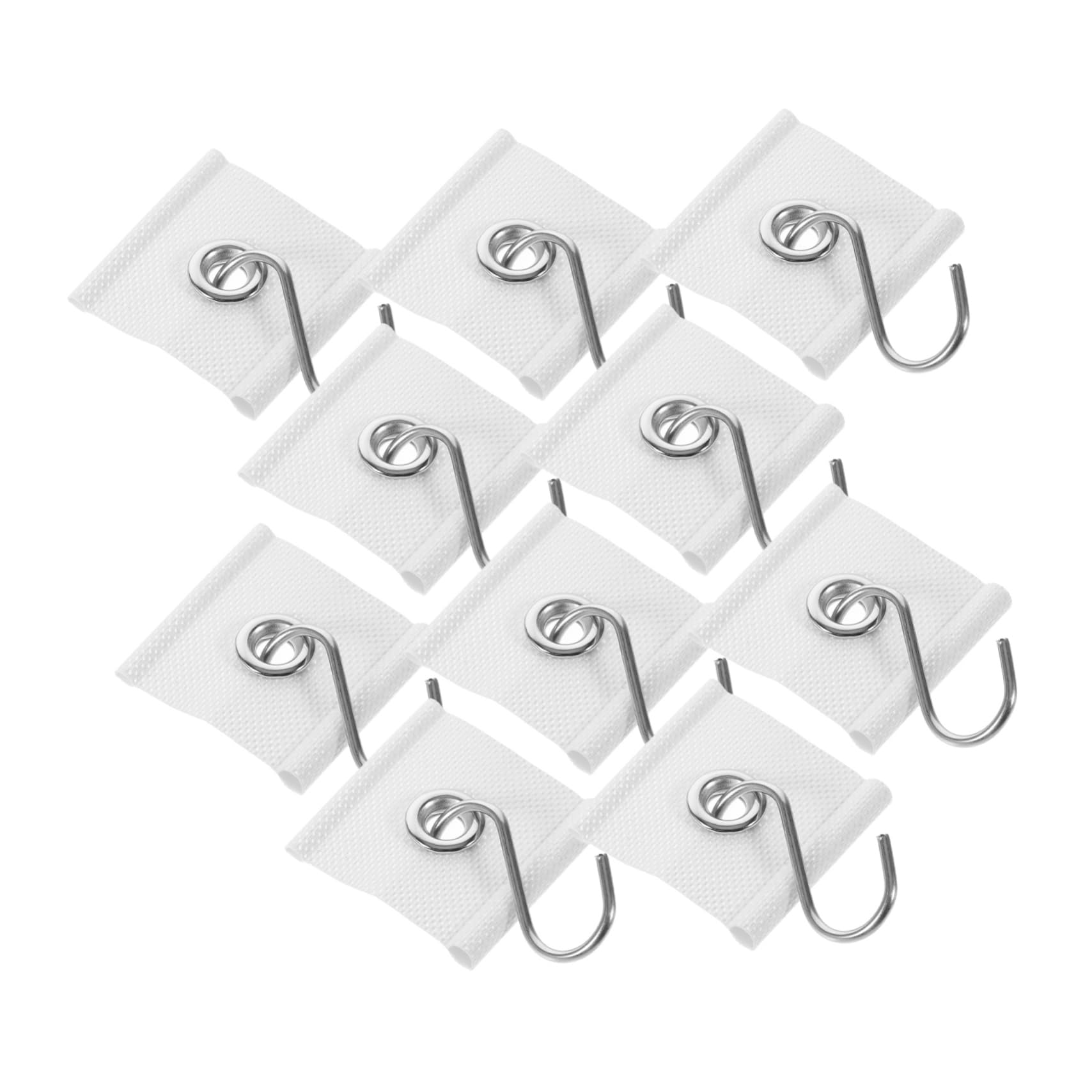 MUCKLILY 10sets Rv Awning Hooks Heavy Duty Clips for Canopy Compatible to Piping to Install for Outdoor Parties and Camping