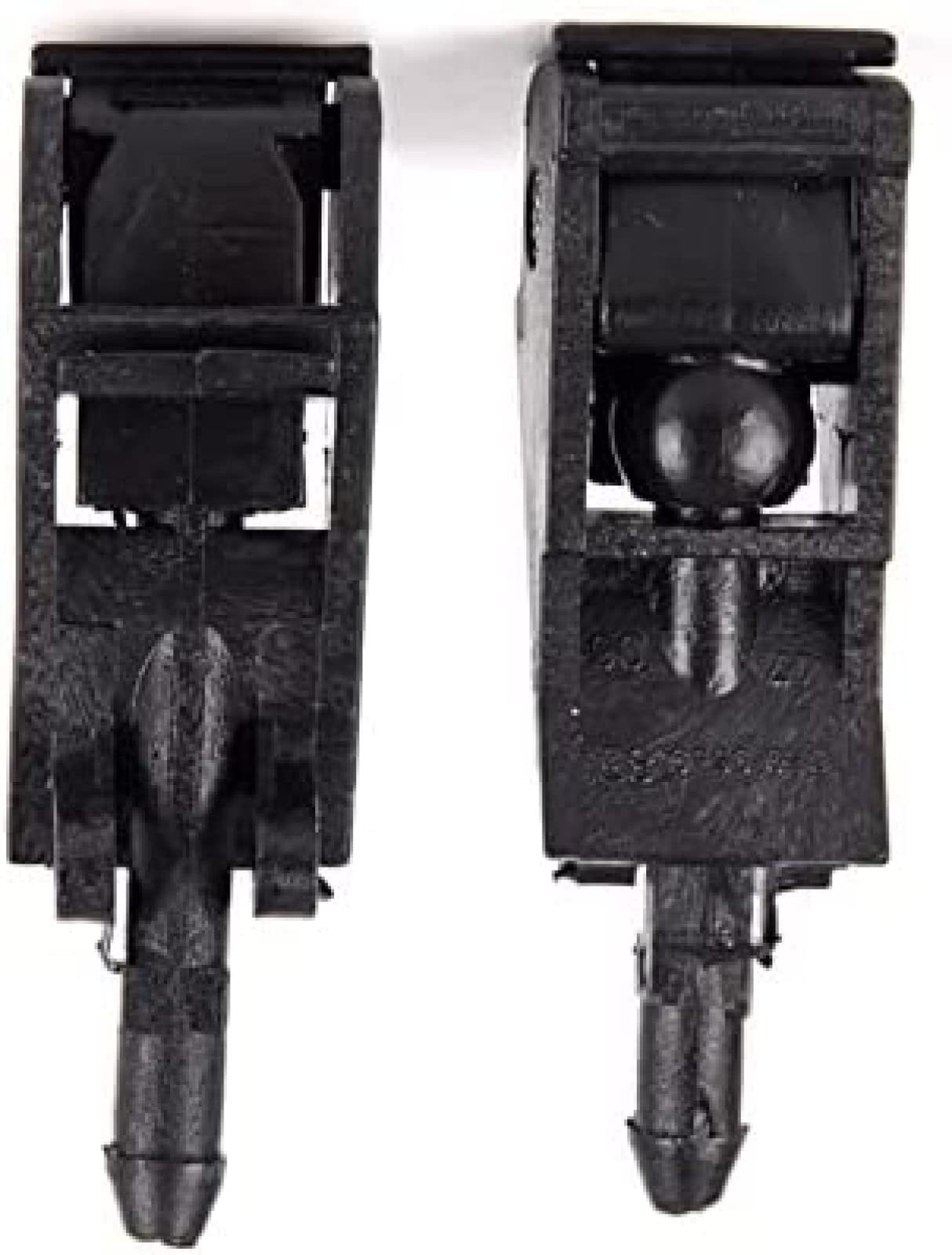 GAGALU2pcs Car Front Window Windscreen Wiper Washer Nozzles Jet Wiper Nozzle, for Jetta MK4 1999-2005 Car Wiper Nozzles