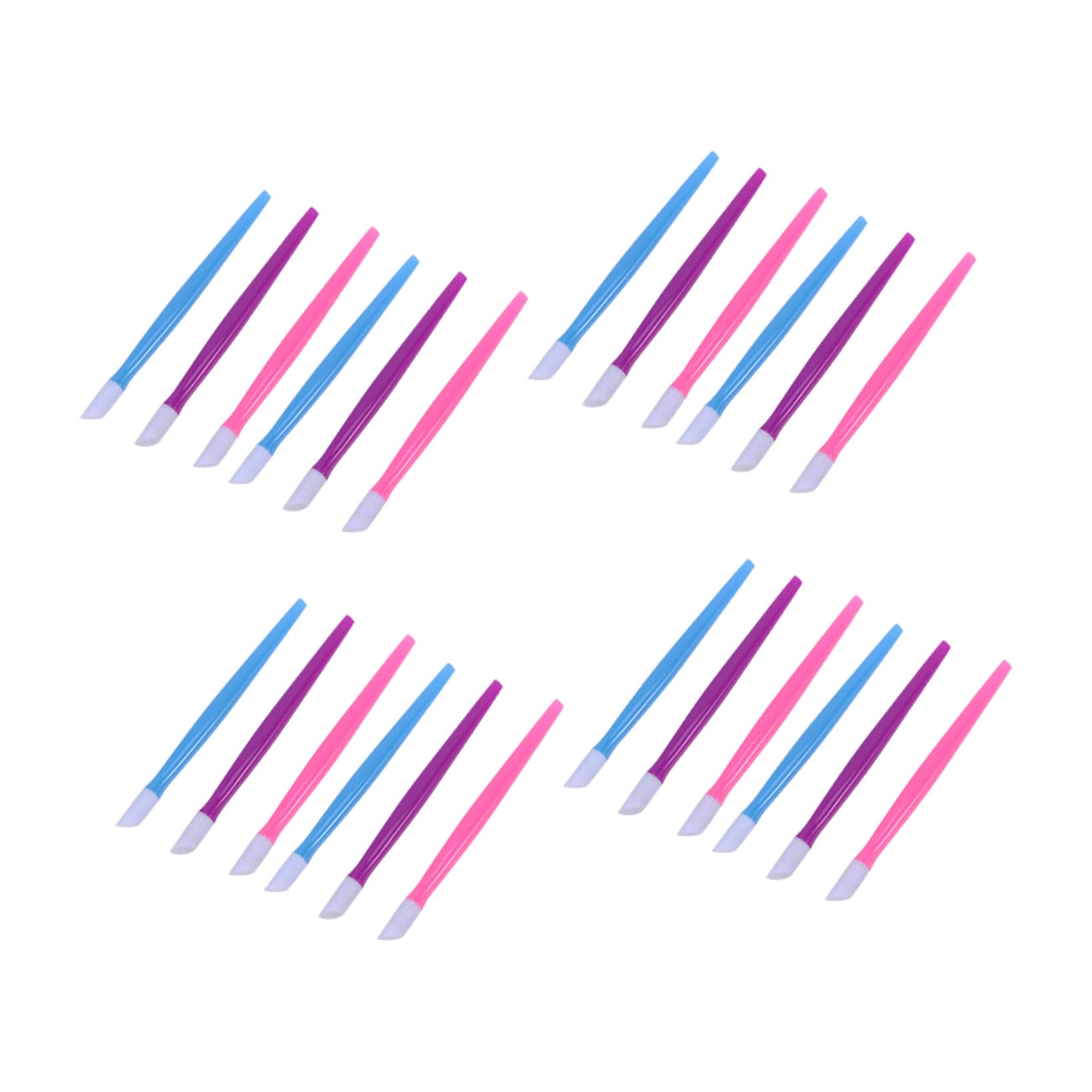 AUTSUPPL 108 Pcs Nail Cleaning Supplies Set of Nail Art Cleaning Sticks Cuticle Stylish Functional for