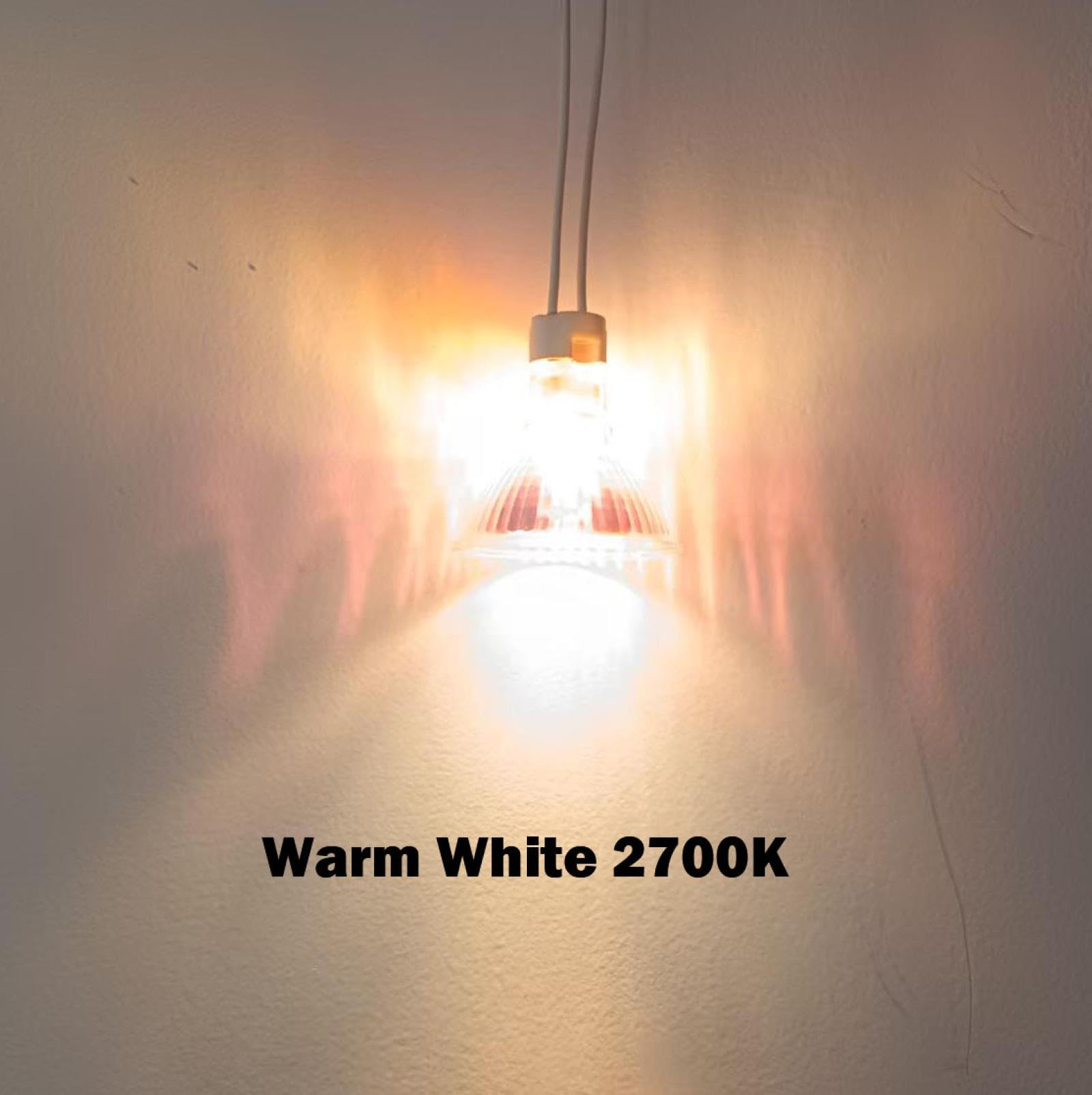 Ampoule Spot MR16 35W 220V Ampoule Spot Halogène MR16 50W Gu5.3 Blanc Chaud Pour Paysage, Lumières Sur Rail, Fibre Optique, Lampes De Bureau 10Pc 10W