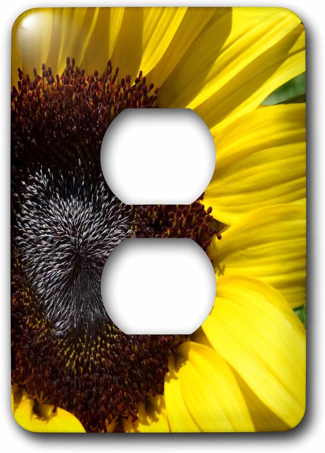 3dRose lsp_24895_2 Yellow Sunflower Double Toggle Switch