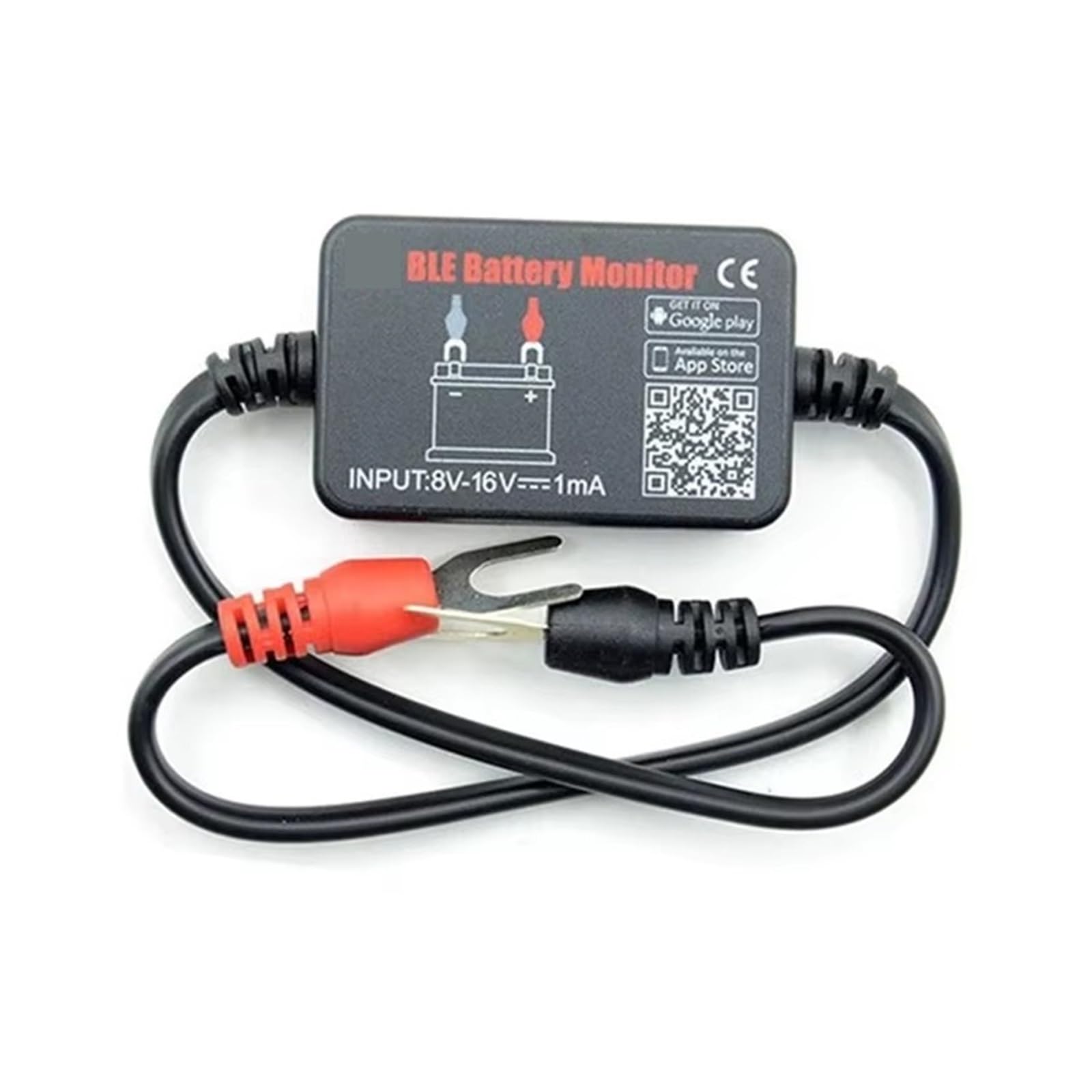 Dispositivo de monitoreo de batería de automóvil BM2, comprobador de batería de automóvil con Bluetooth 4.0, Herramienta de diagnóstico de batería de 12 V
