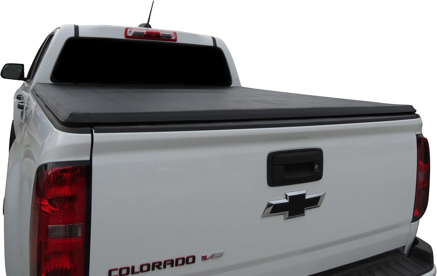 Black Horse Premier Soft Trifold Truck Bed Tonneau Cover Compatible with 2015-2024 GMC Canyon|2015-2024 Chevrolet Colorado 5.1ft Bed-PRS-GM30