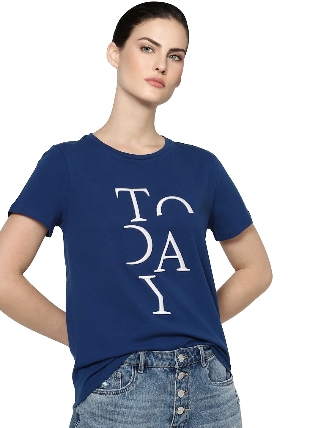 ONLYWomen's Regular Fit T-Shirt