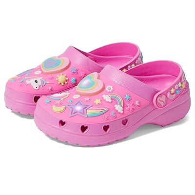 SKECHERS KIDS Heart Charmer Miss Girly (Little Kid/Big Kid) Girls Shoes Hot Pink/Multi