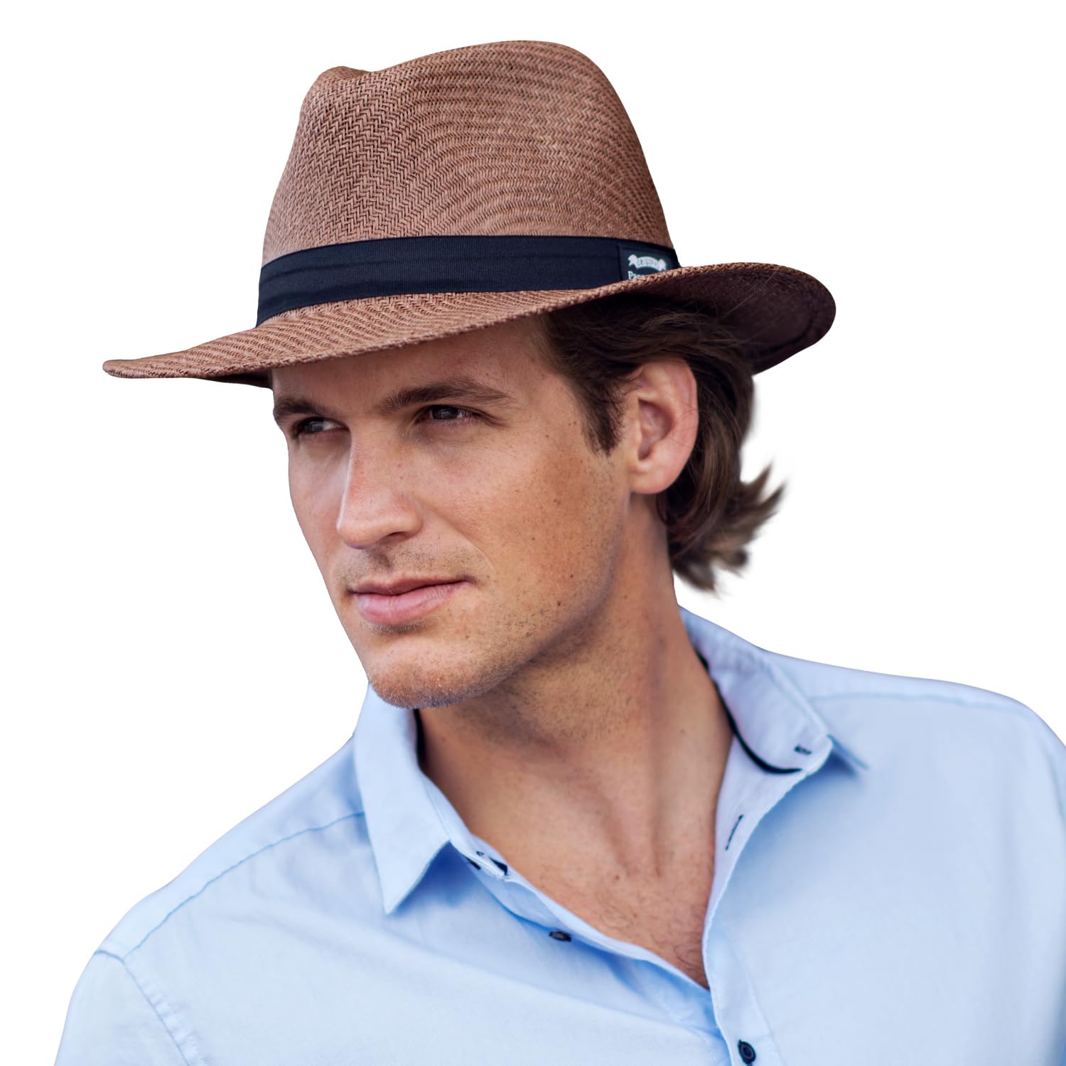 Panama Jack Men's Matte Toyo Safari Hat